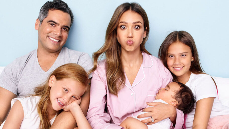 Jessica Alba and family nail the blinding lights challenge: Check Out