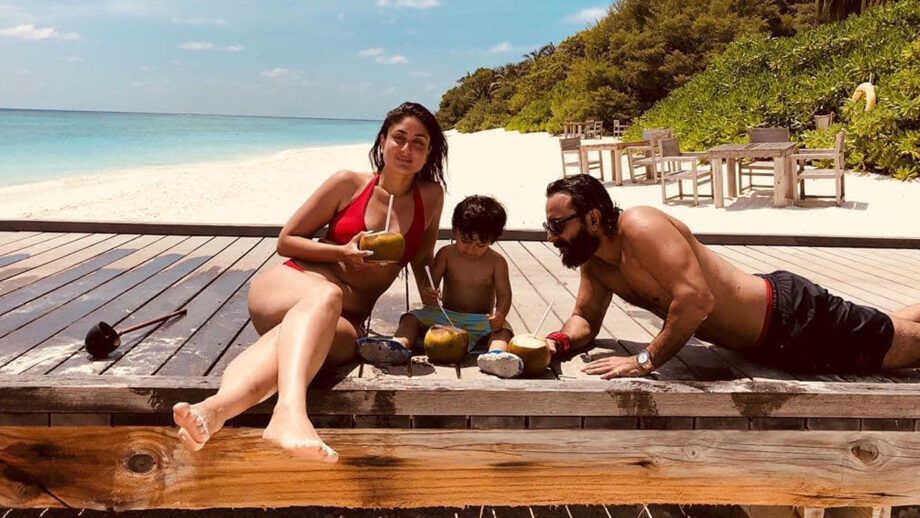 Kareena Kapoor Khan wishes for ‘beach time’ with Saif and Taimur Ali Khan