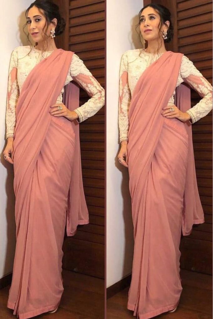 Karisma Kapoor’s Saree Look: Be the best-dressed bridesmaid at your friend’s wedding ceremony - 2