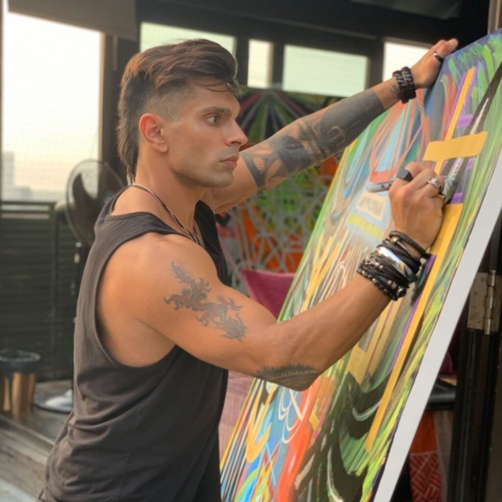 Kasautii Zingadii Kay star Karan Singh Grover is a brilliant and vivid painter - 2