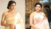 Keerthy Suresh and Samantha Akkineni’s simple yet striking saree look!