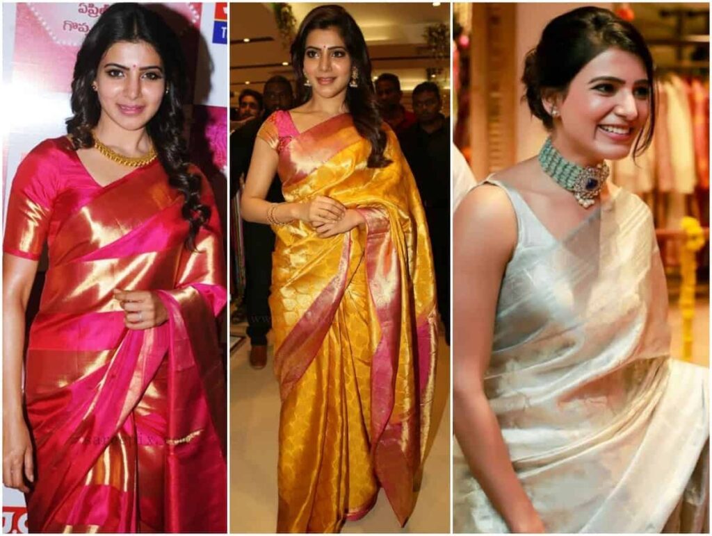 Keerthy Suresh and Samantha Akkineni’s summer sarees collection is classy and elegant! - 1