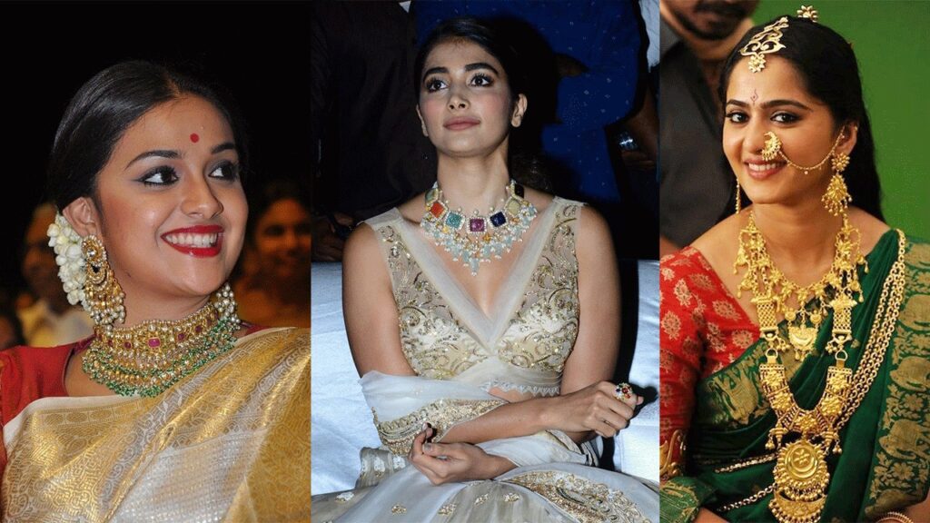 Keerthy Suresh, Pooja Hegde, Anushka Shetty: Who Carried Layered Necklace Well? 6