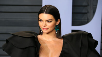 Kendall Jenner flaunts her perfect figure in a bikini