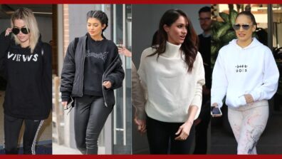 Khloe Kardashian, Kylie Jenner, Meghan Markle, Jennifer Lopez: How To Wear A Sweatshirt In Style This Season?