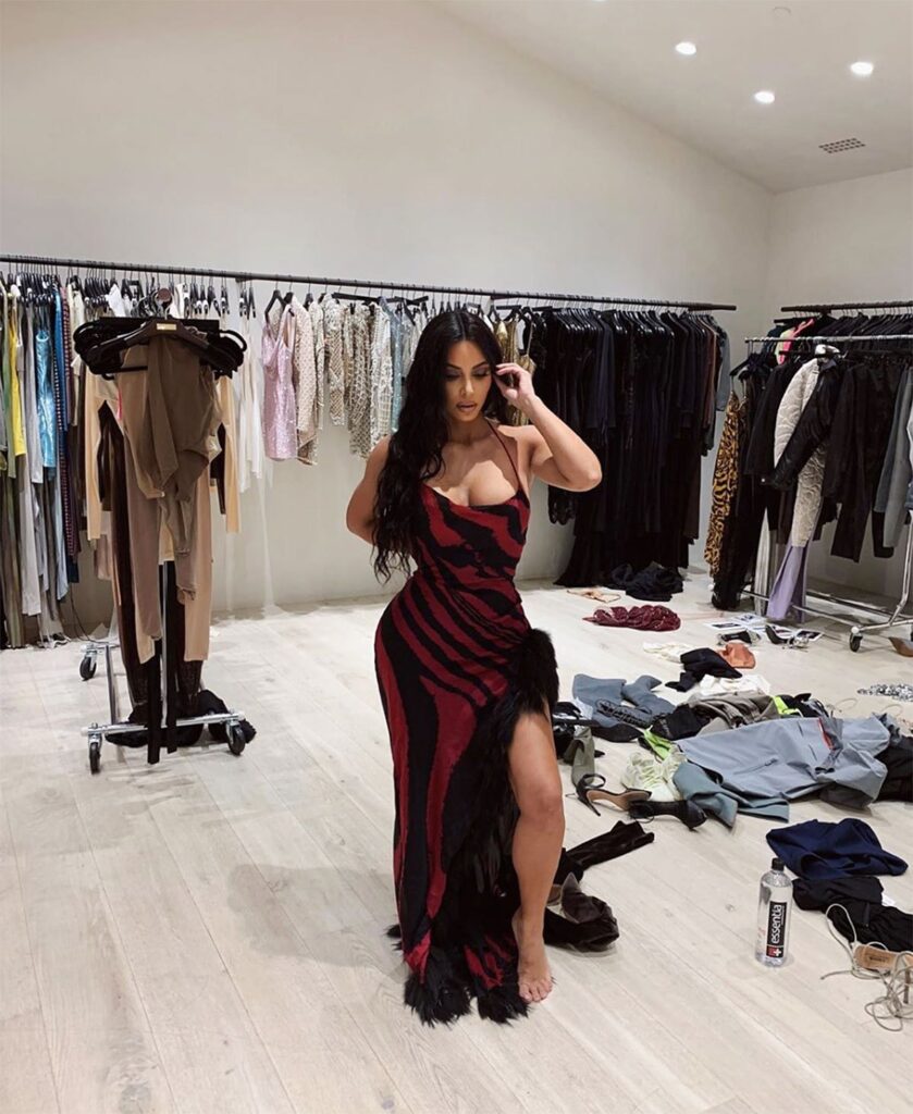 Kim Kardashian Is A Stunner In Any Outfit, Take A Look At Inside the Closet! - 2