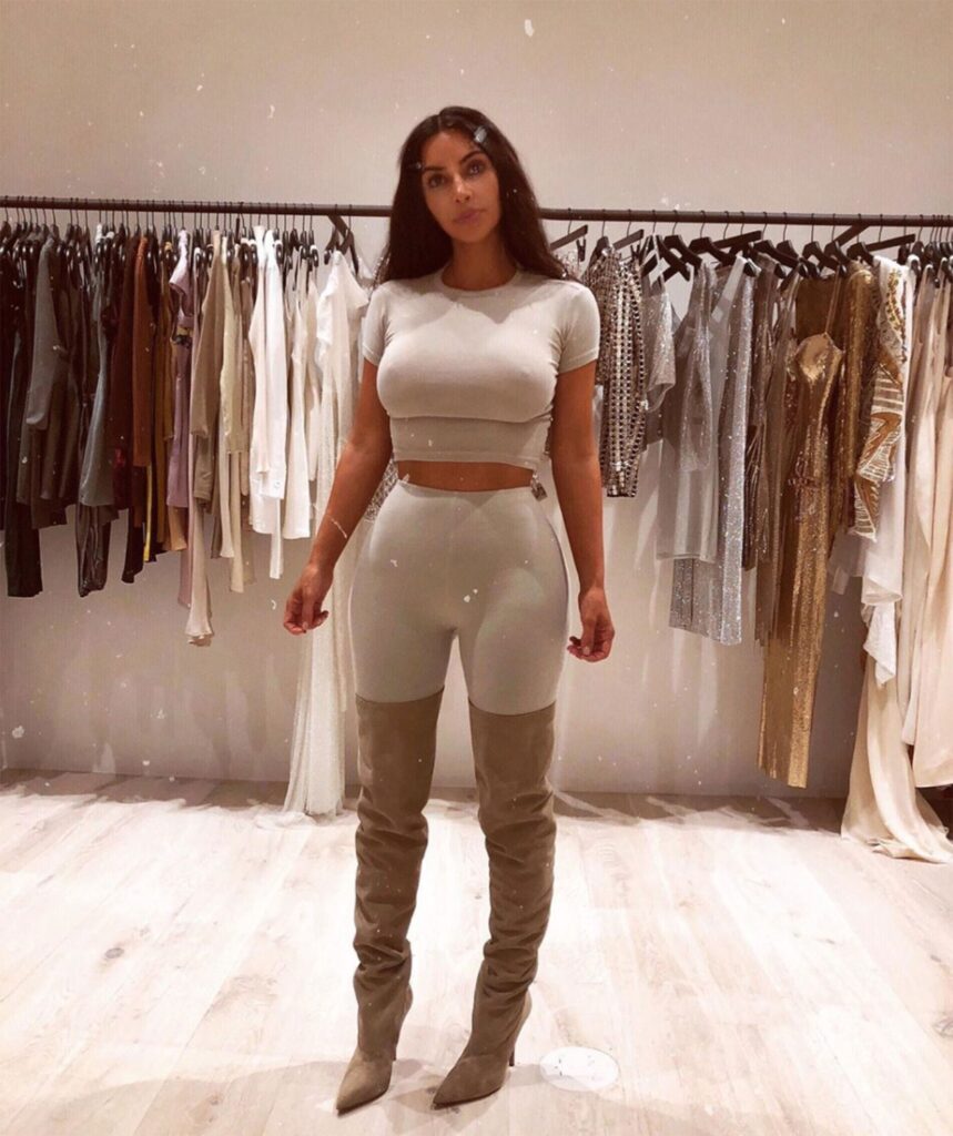 Kim Kardashian Is A Stunner In Any Outfit, Take A Look At Inside the Closet! - 1