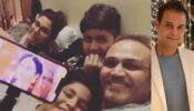 Legendary cricketer Virendra Sehwag spends some quality family time by watching Siddharth Kumar Tewary’s RadhaKrishn