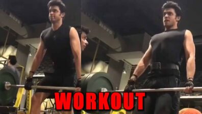 #MondayMotivation: Check out hot Parth Samthaan’s workout Instagram post
