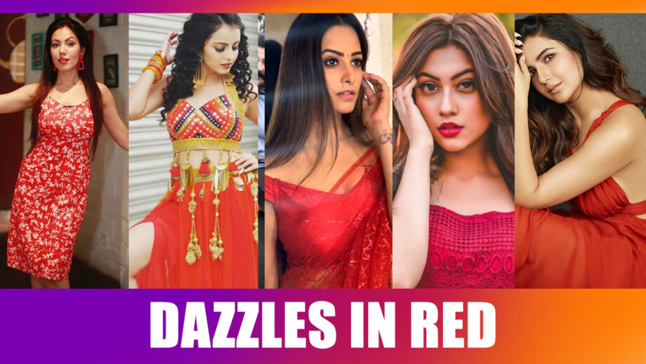 Munmun Dutta, Shrenu Parikh, Anita Hassanandani, Reem Shaikh, Jasmine Bhasin: The Blazing Beauty In Red