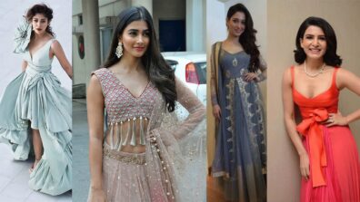 Nayanthara, Pooja Hegde, Tamannaah Bhatia, Samantha Akkineni: 5 Trendy V-Neck Dress Design Ideas From Your Favourite Celebrities