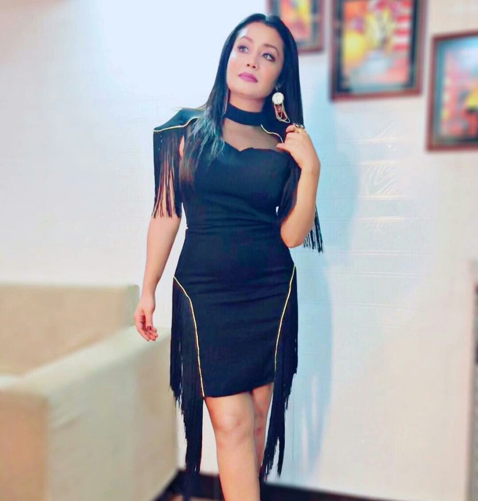 Neha Kakkar and her love for black outfits - 2