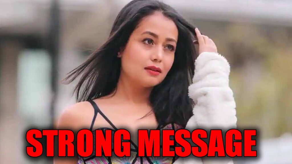 Neha Kakkar has a 'strong message' for all the women, check here 2