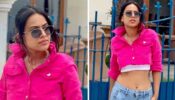 Nia Sharma rocks chic look in crop top
