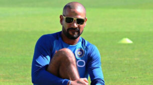 OMG: Shikhar Dhawan’s new fitness partner is giving him a tough fight