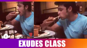 Parth Samthaan exudes style as he EATS