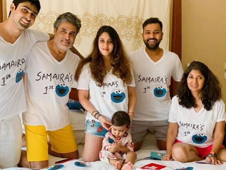 Pictures That Prove Rohit Sharma Is The Perfect Family Man - 2