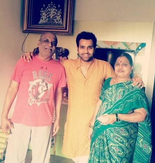 Pictures That Prove Rohit Sharma Is The Perfect Family Man - 5