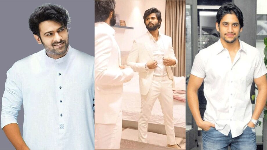 Prabhas, Vijay Deverakonda, Naga Chaitanya: Who Nailed The Casual Look In White 5