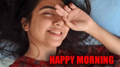 Prajakta Koli wishes a ‘happy morning’