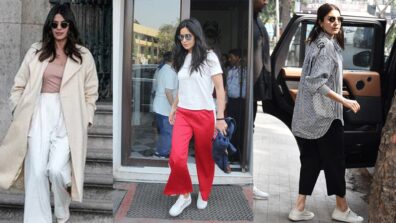 Priyanka Chopra, Katrina Kaif And Anushka Sharma’s Pictures Prove Oversized Outfits Are Celebrity’s Favourite!