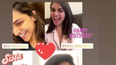 Quarantine fun: Deepika Padukone enjoys a nice video call session with friends
