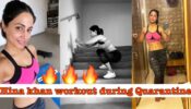 Revealed: Hina Khan’s Self Quarantine Workout