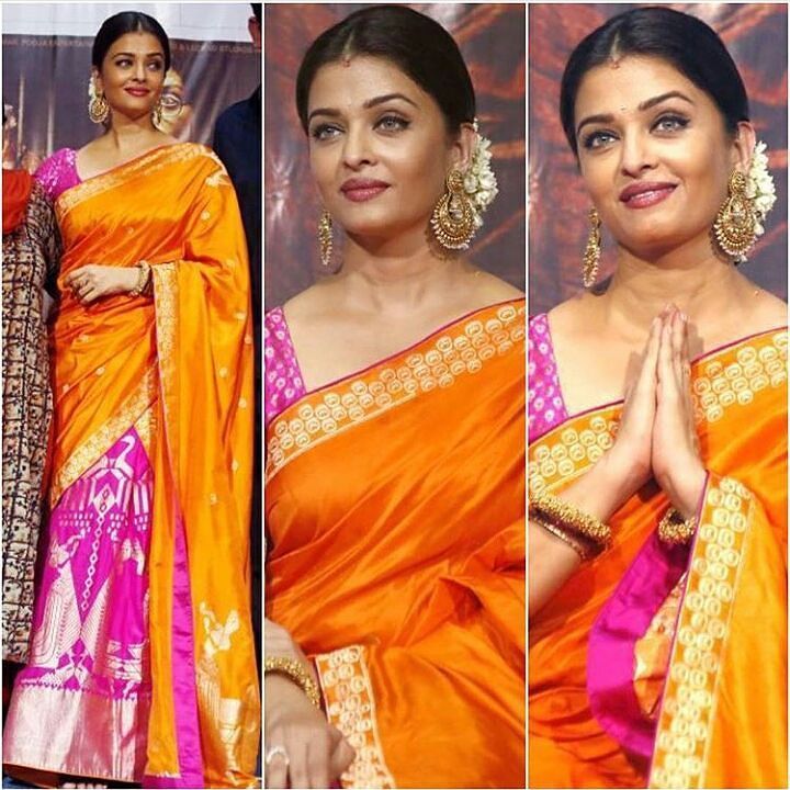 Saree not Sorry!! Aishwarya Rai Bachchan, Deepika Padukone, Anushka Sharma: Who Carries Mysore Silk Saree Better? - 0