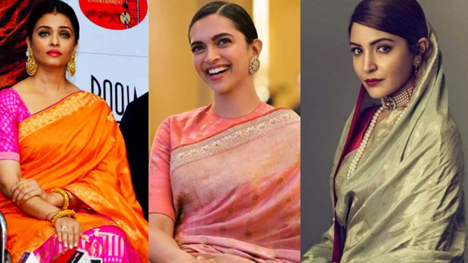 Saree not Sorry!! Aishwarya Rai Bachchan, Deepika Padukone, Anushka Sharma: Who Carries Mysore Silk Saree Better?