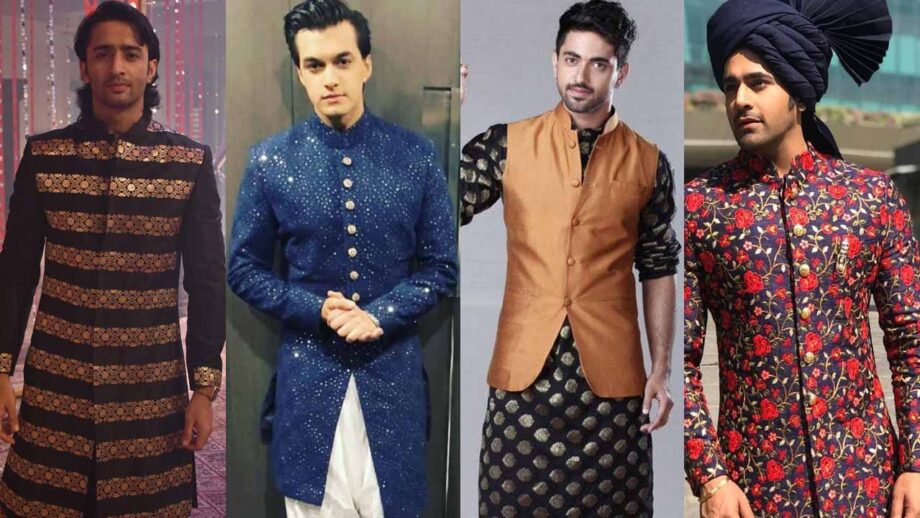 Shaheer Sheikh, Mohsin Khan, Zain Imam, Pearl V Puri: Who slays in sherwani?