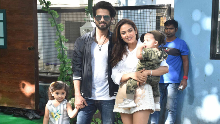 Shahid Kapoor's kids Zain and Misha rock the ethnic outfits