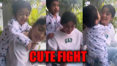 Shivangi Joshi’s cute fight with nephew Vansh, watch video