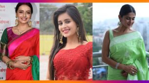 Shrenu Parikh Vs Rhea Sharma Vs Jennifer Winget: Best Celebrity Silk Saree Looks!