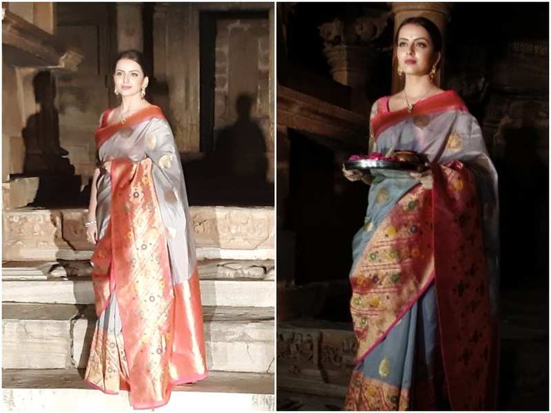 7 Saree Looks of Shrenu Parikh That Are Super Stylish And Elegant! - 3