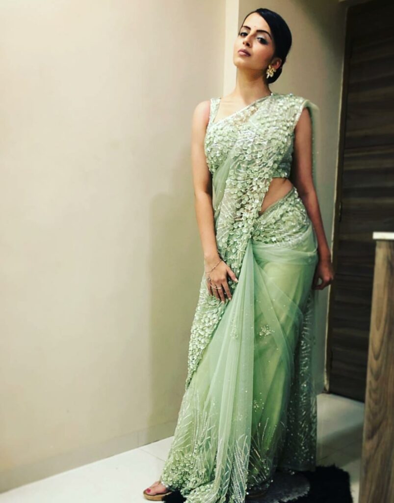 7 Saree Looks of Shrenu Parikh That Are Super Stylish And Elegant! - 5