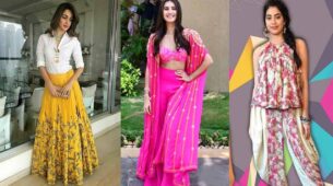Style Your Fusion Outfits Like Kiara Advani, Tara Sutaria, Janhvi Kapoor!