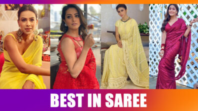 Surbhi Chandna, Mouni Roy, Anita Hassnandani, Nia Sharma: The Ulitmate Desi Girl In Saree