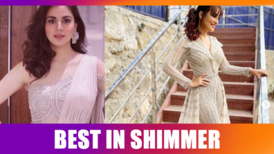 Surbhi Jyoti or Shraddha Arya: The ultimate glam doll in shimmer dress