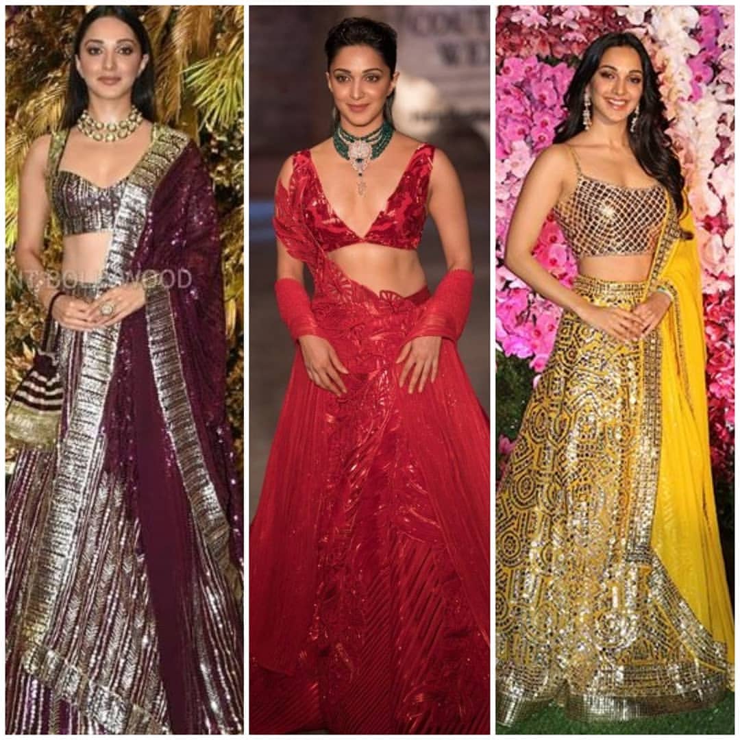 Take a glimpse at Kiara Advani's designer lehenga collection! 1