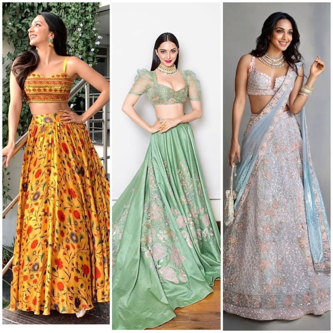 Take a glimpse at Kiara Advani's designer lehenga collection!