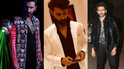 Take a party night outfit cue from Ranveer Singh, Hrithik Roshan And Kartik Aaryan!