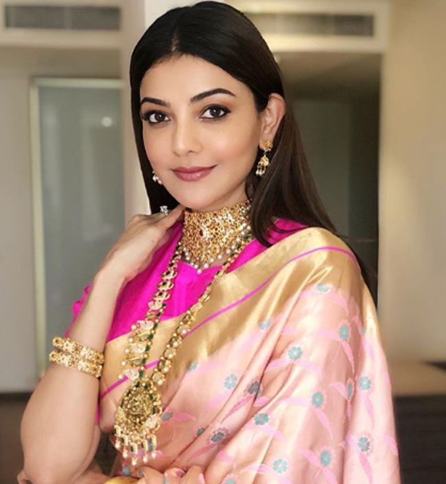 Take an antique gold jewellery inspiration from Kajal Aggarwal, Nayanthara, Keerthy Suresh, Samantha Akkineni - 4