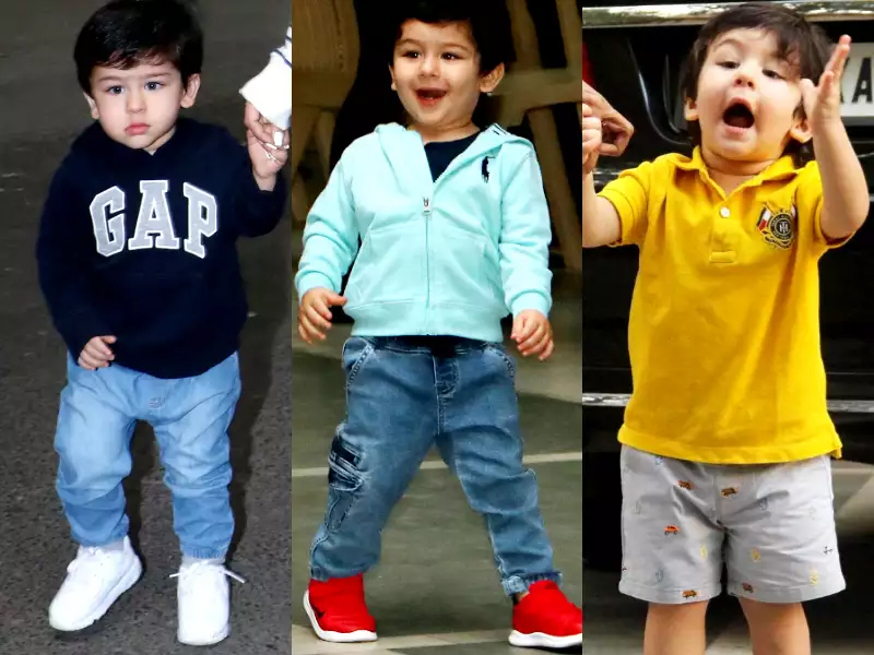 Take Cute and Cool Kids’ Fashion Ideas From Taimur Ali Khan And Aaradhya Bachchan - 1