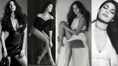 Take some monochrome look inspiration from Disha Patani, Tara Sutaria, Nora Fatehi, Jacqueline Fernandez To Look thinner!