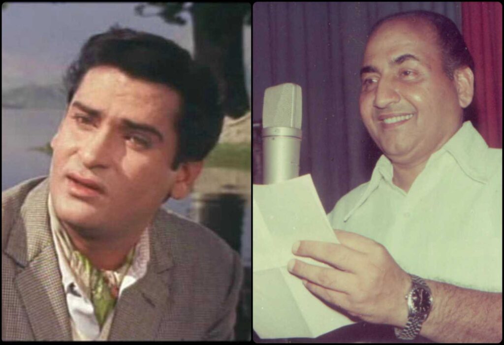 These Mohammed Rafi's songs are sung for Shammi Kapoor