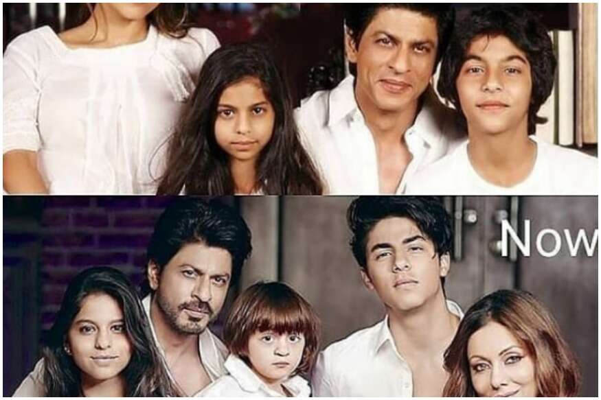 This beautiful throwback photo of Shah Rukh Khan with his wife and family is doing the rounds on the Internet 1