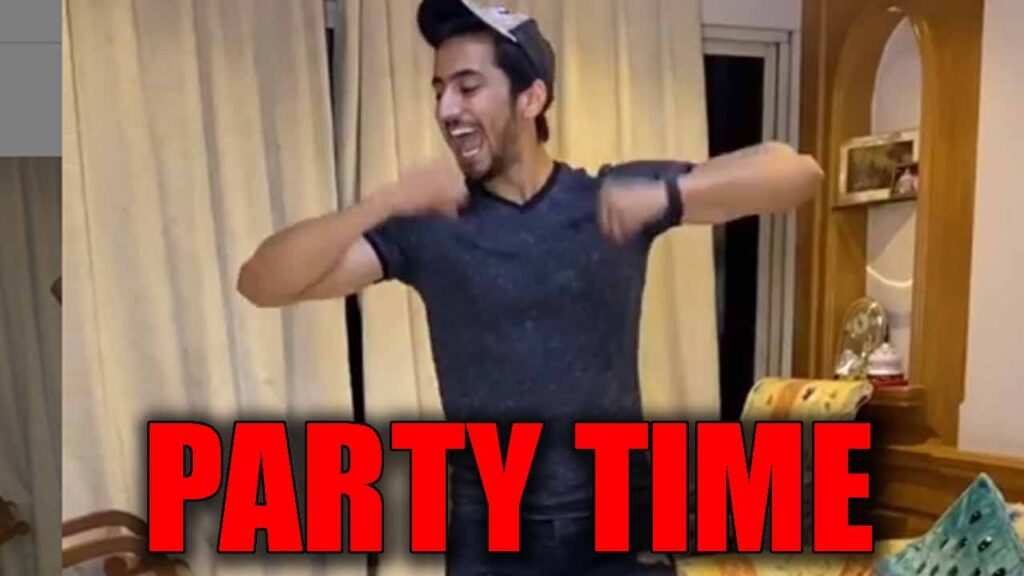 This is how TikTok star Faisu is partying during lockdown, watch video