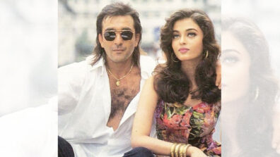 THROWBACK: A muscular Sanjay Dutt poses with ‘Miss World’ Aishwarya Rai Bachchan