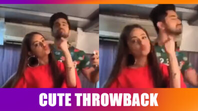 Throwback to Zain Imam and Mahhi Vij fun time