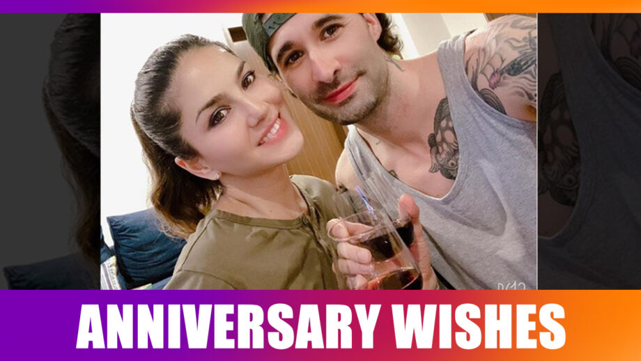 TikTok star Sunny Leone celebrates her anniversary in style